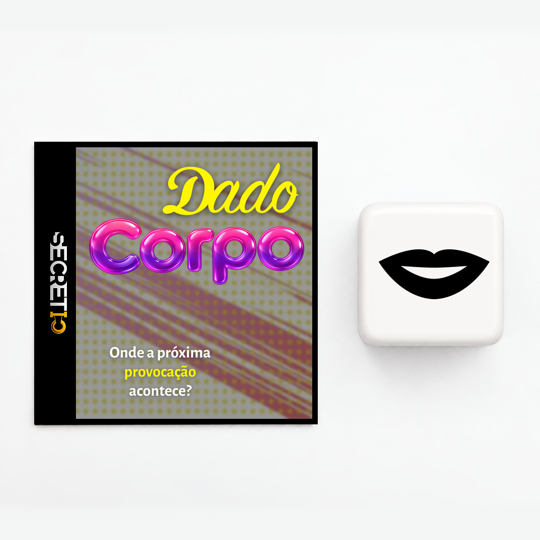 Jogo de Dado Erótico - Corpo